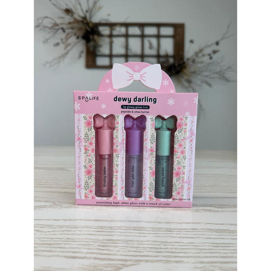 Spa Life Dewy Darling Gloss Trio