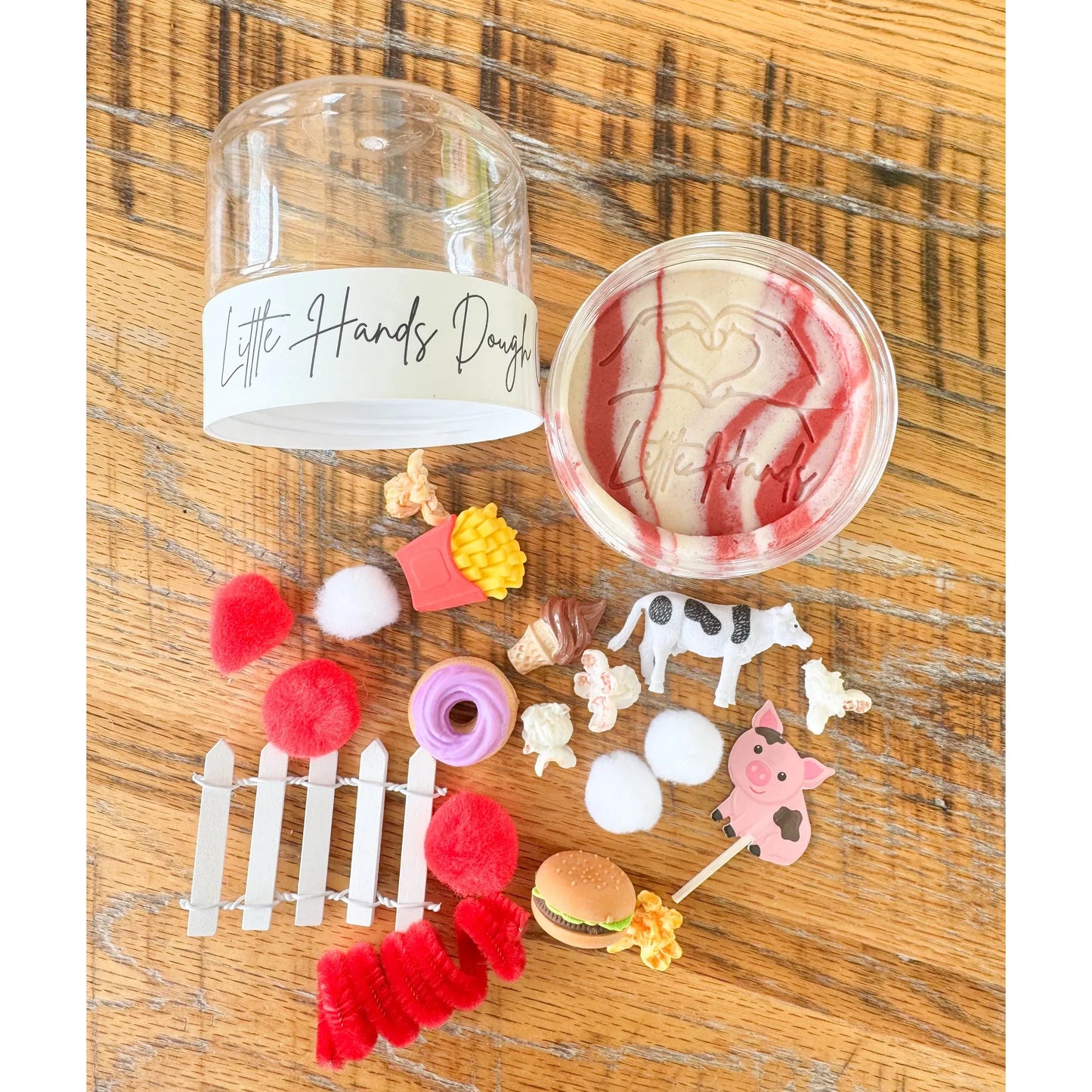 Play Dough To-Go Jars