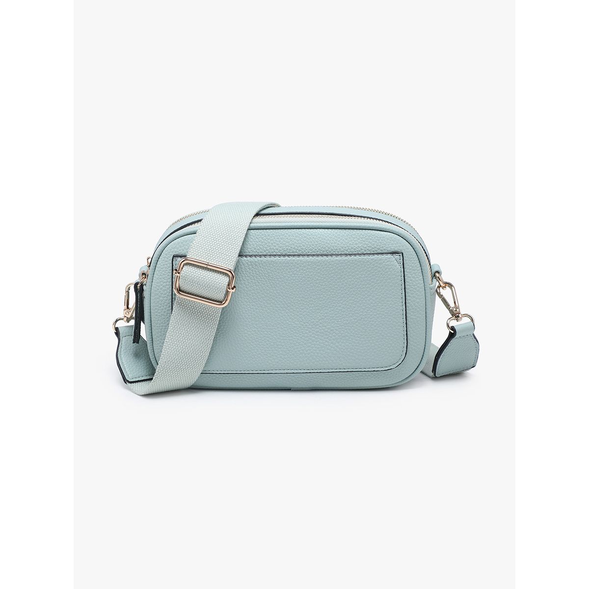 Sky Dual Zip Crossbody w/ Slip Pocket