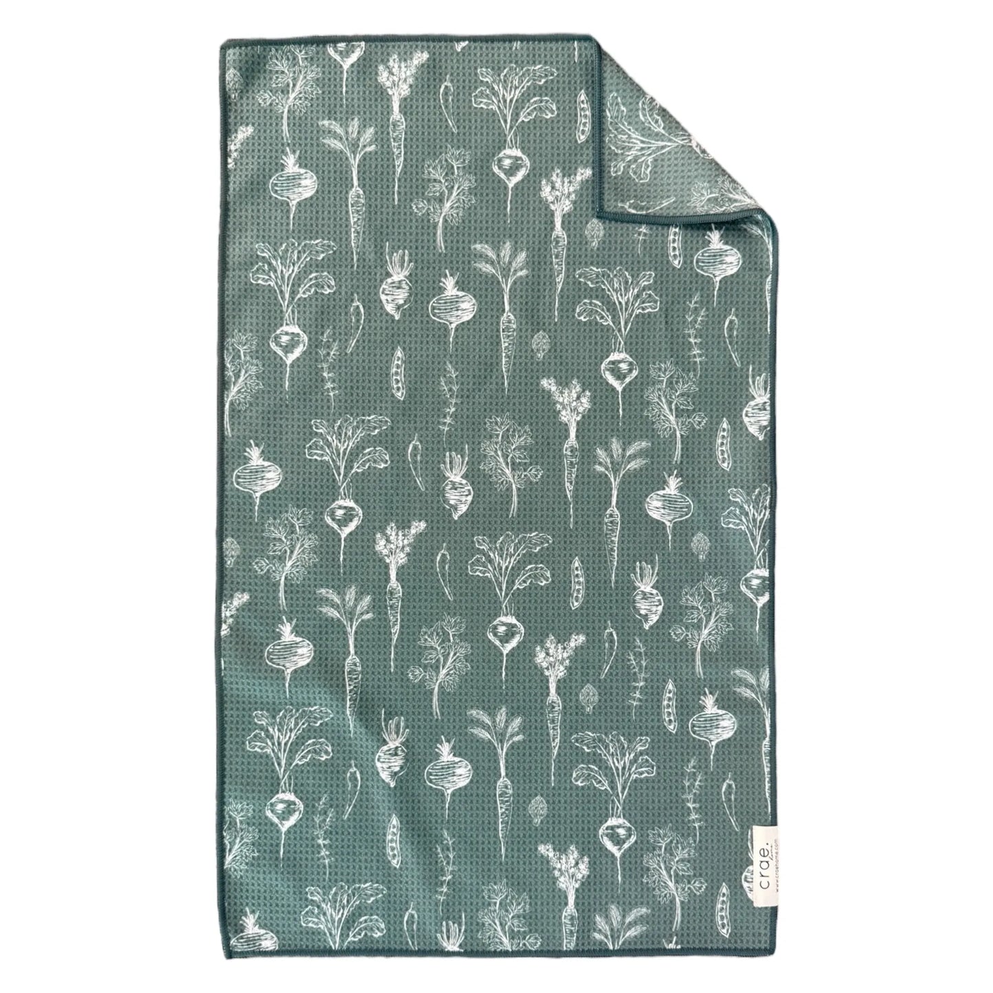 Crae Waffle Microfiber Hand Towels