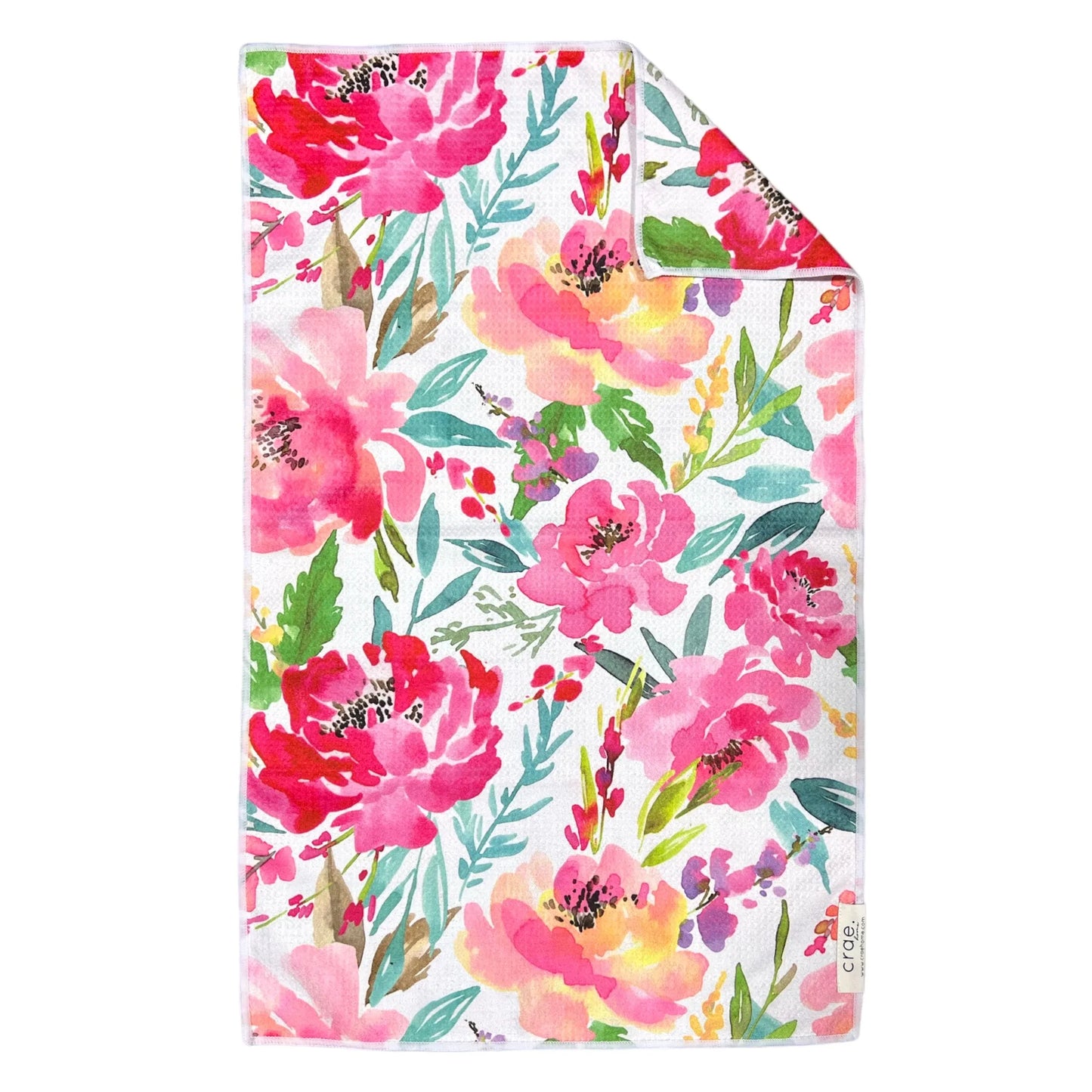 Crae Waffle Microfiber Hand Towels
