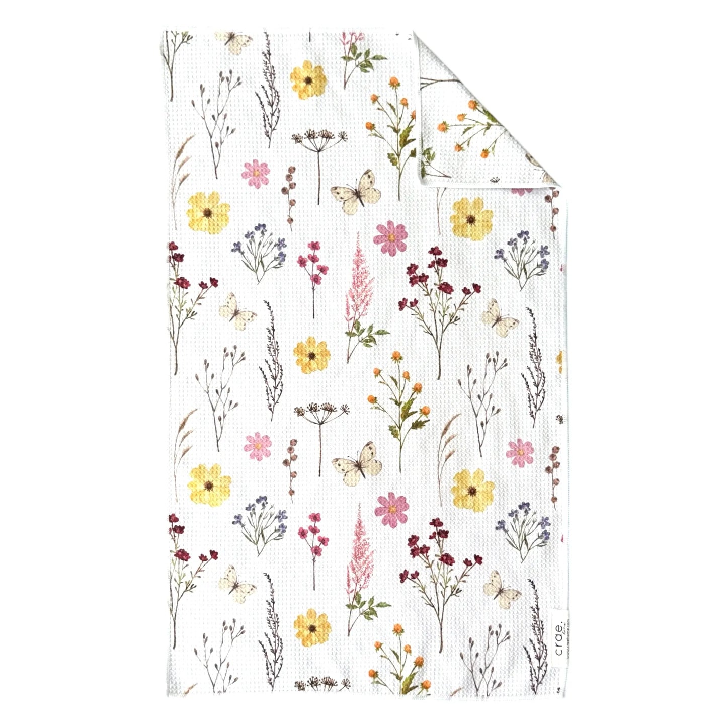 Crae Waffle Microfiber Hand Towels