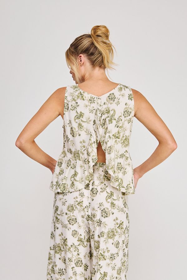Sage Blossom Tank