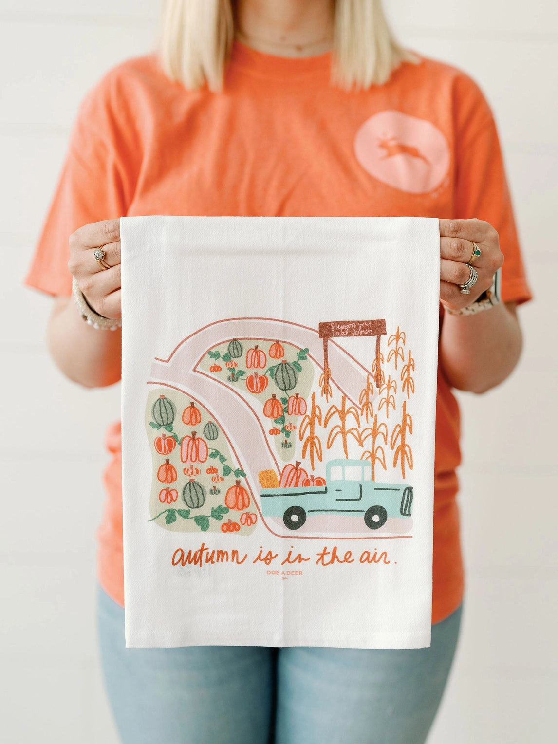 Doe A Deer Flour Sack Towel