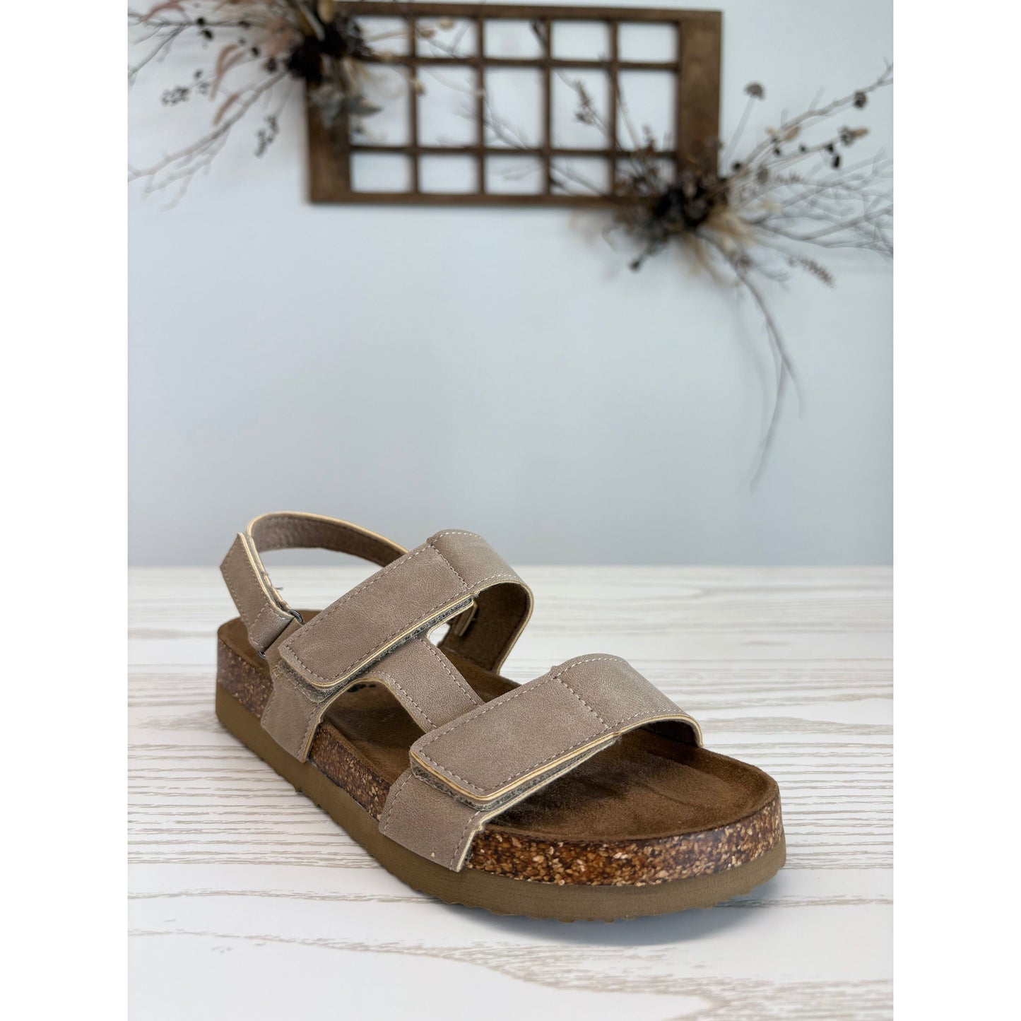 Everyday Comfort Strap Sandal – Taupe