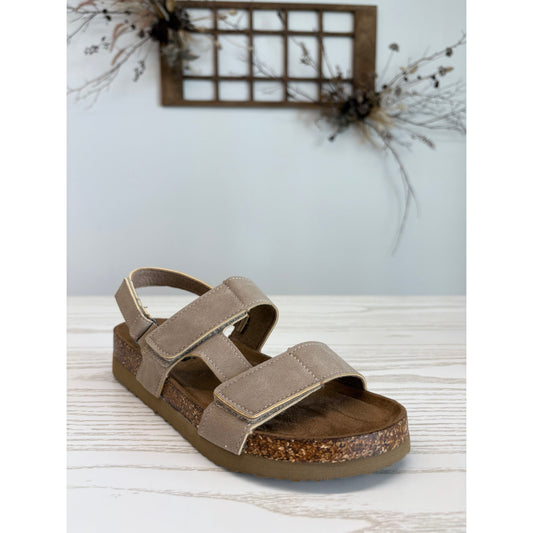Everyday Comfort Strap Sandal – Taupe
