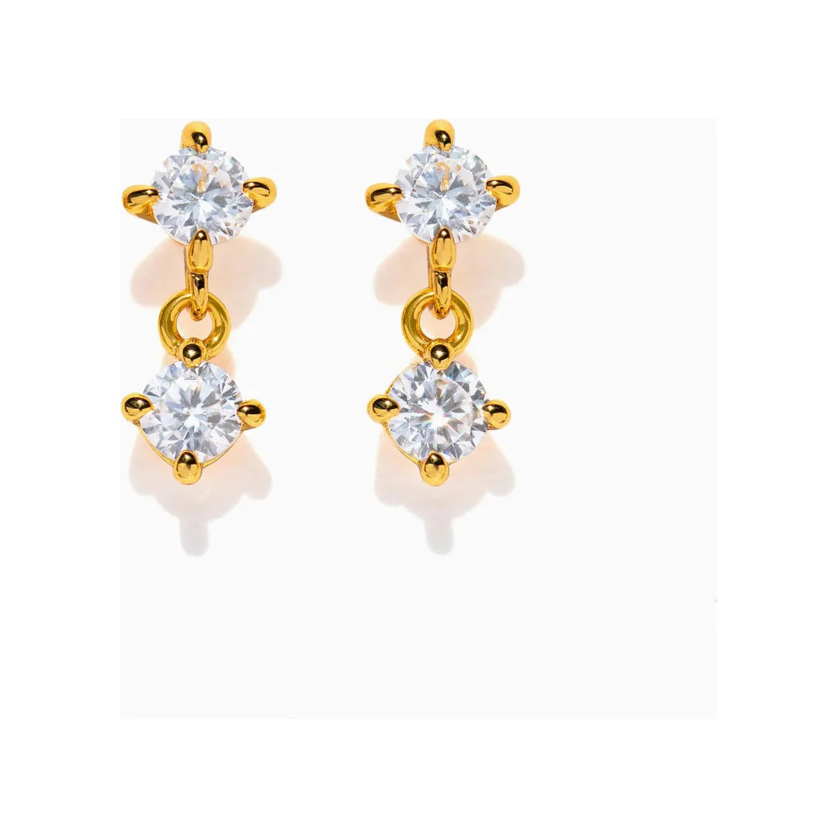 Gold Crystal Dreams Earrings