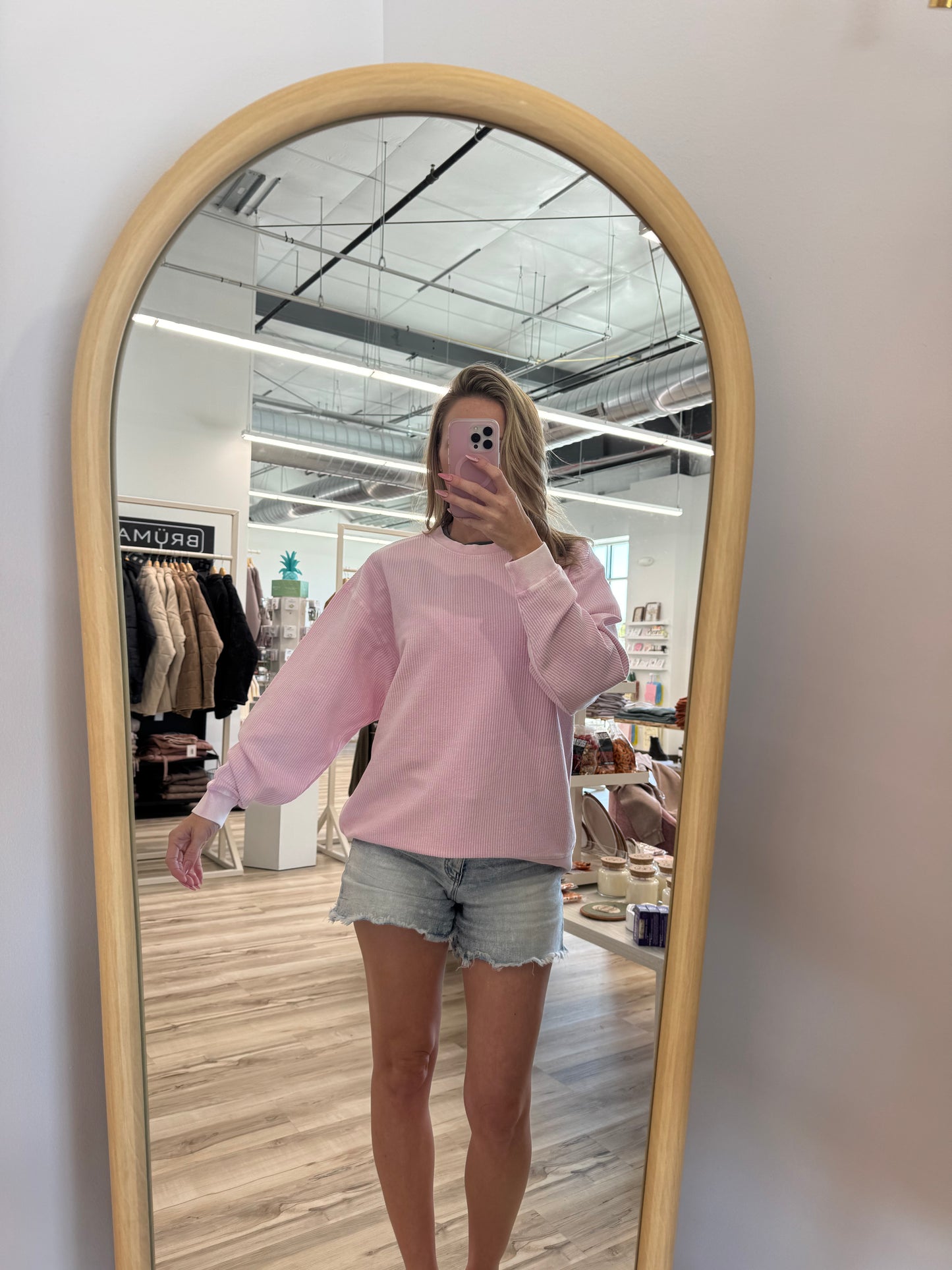 Cozy Cord Sweatshirt