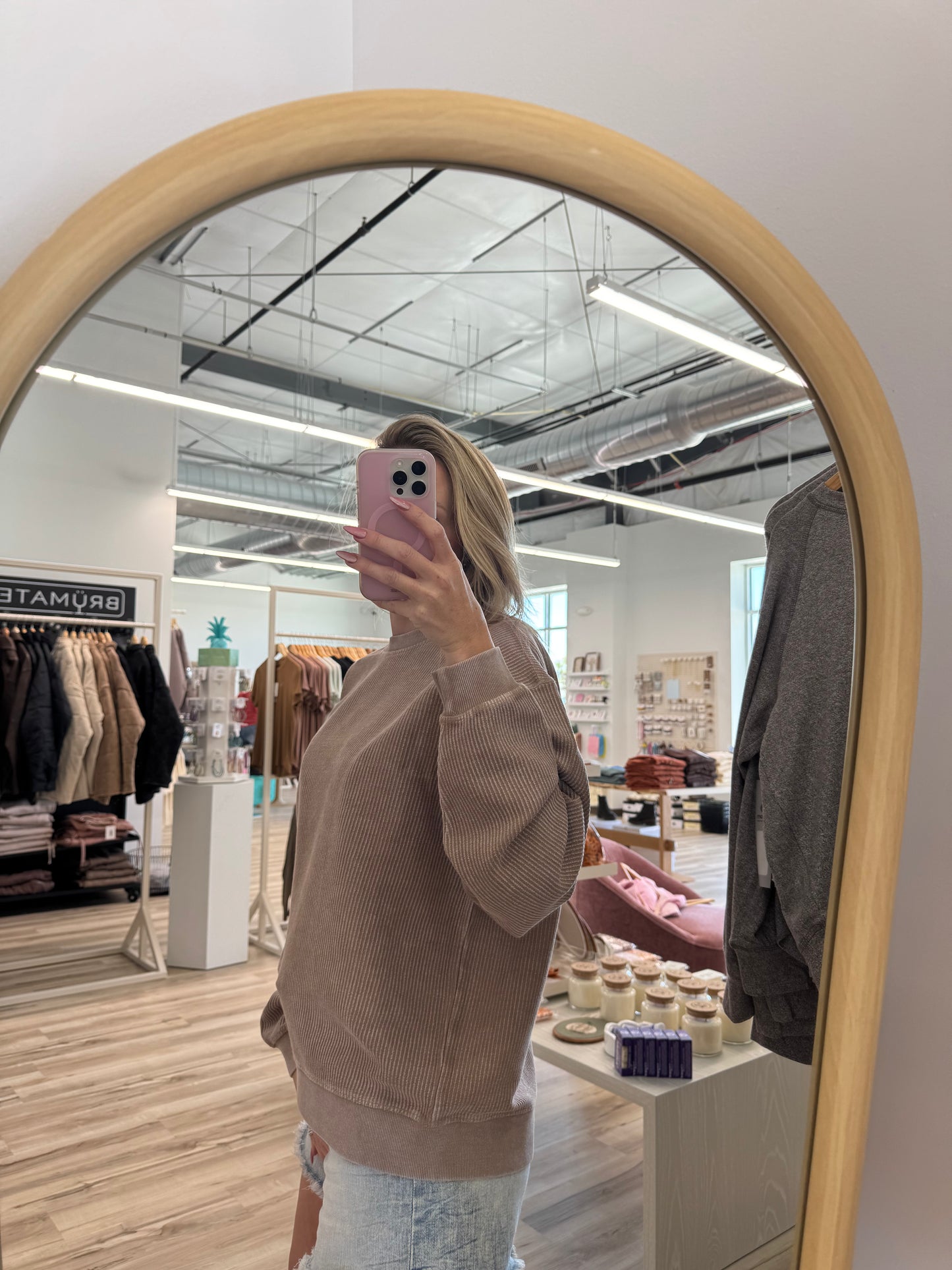 Cozy Cord Sweatshirt