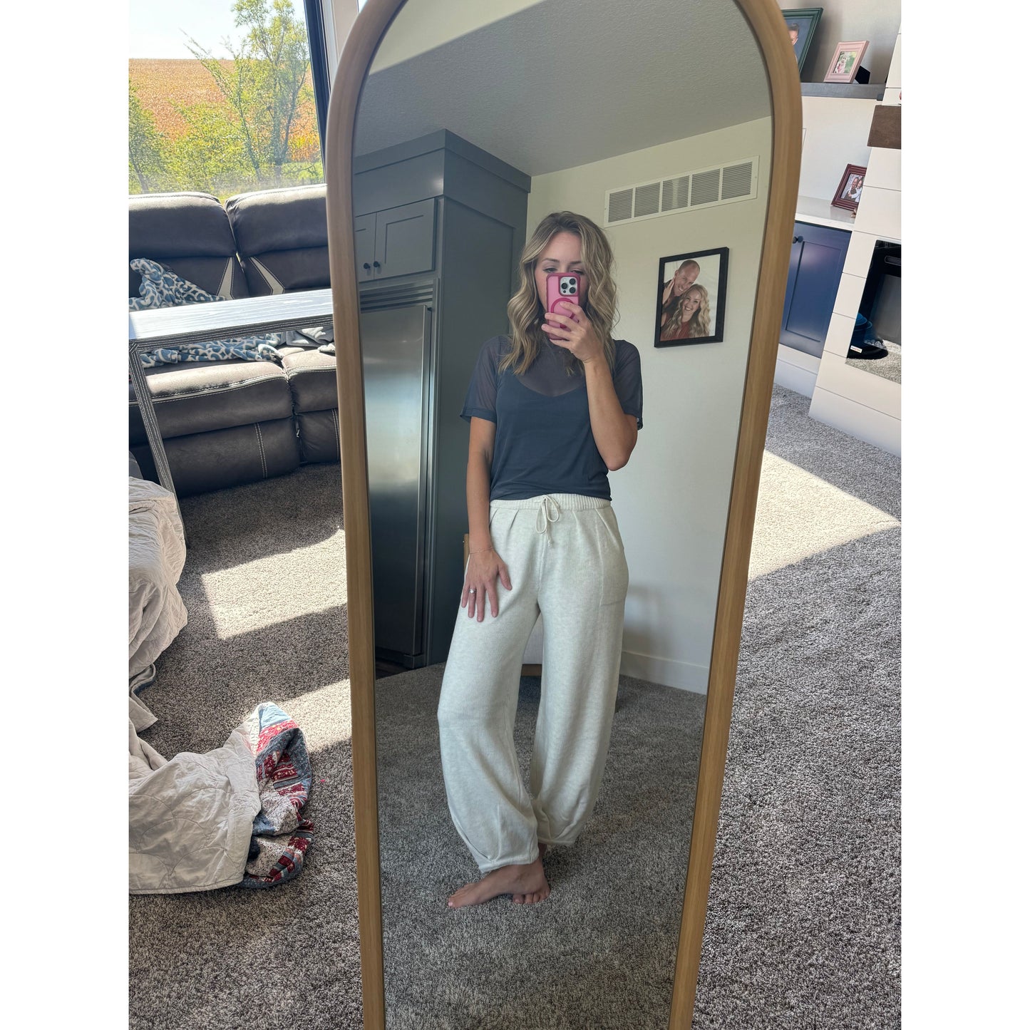 Molli Pleated Bottom Knitted Pants