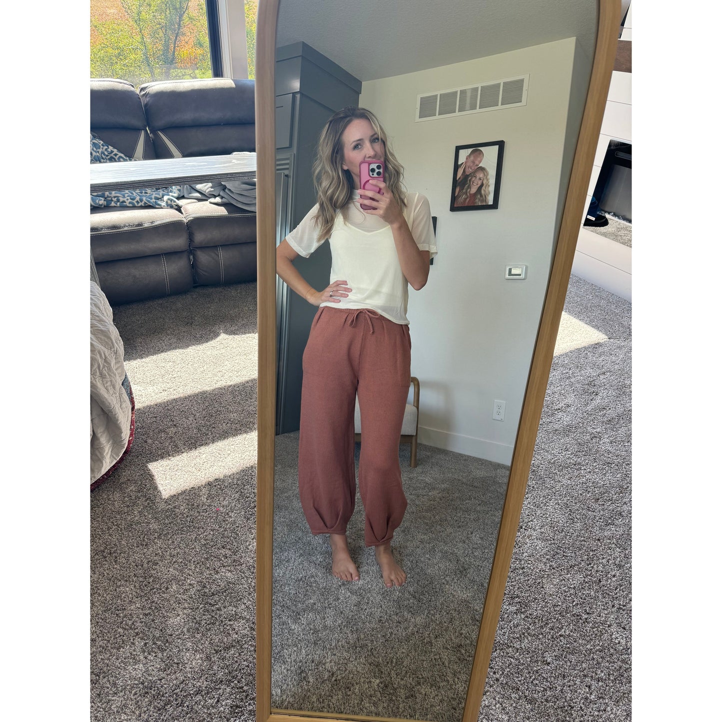 Molli Pleated Bottom Knitted Pants