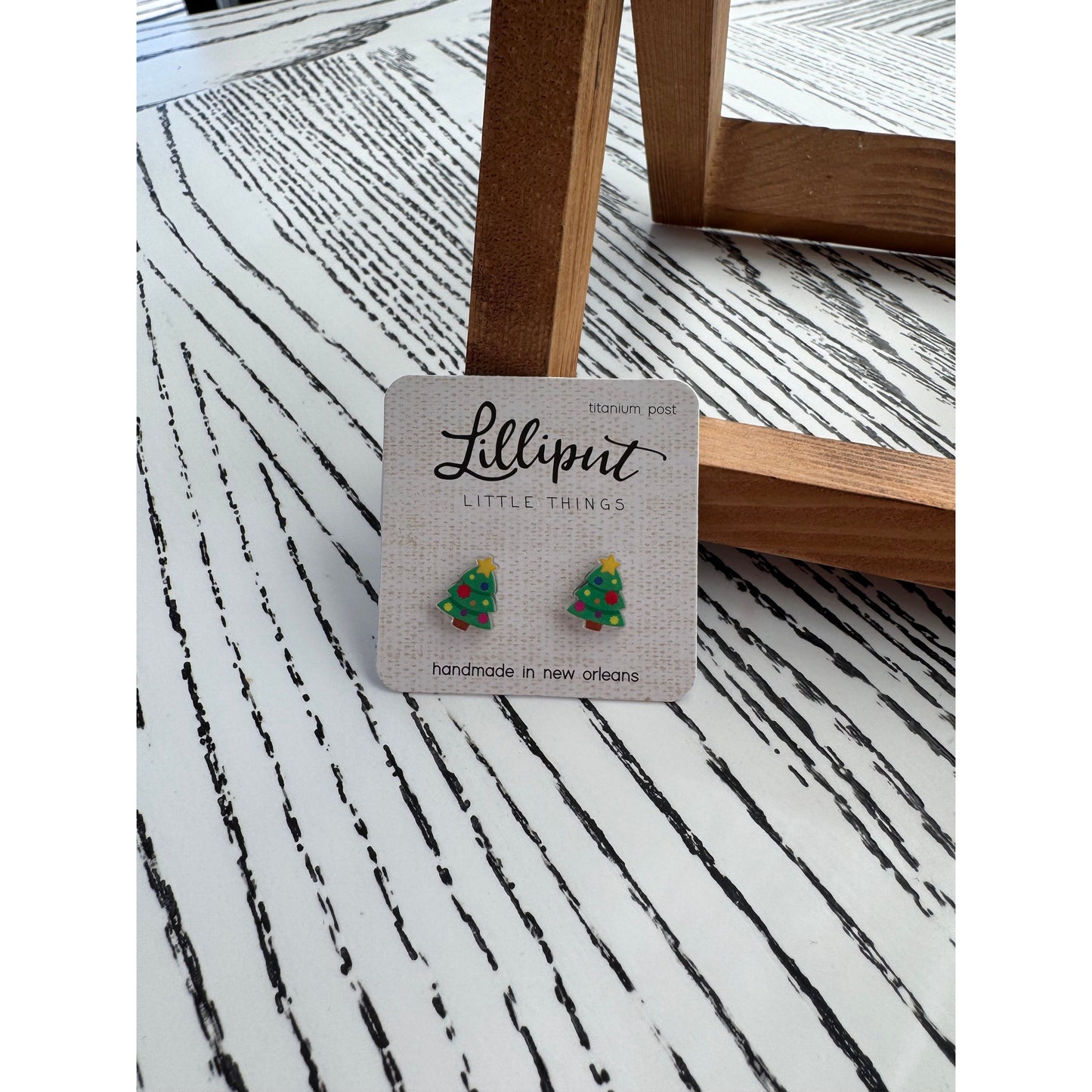 Christmas Tree Earrings