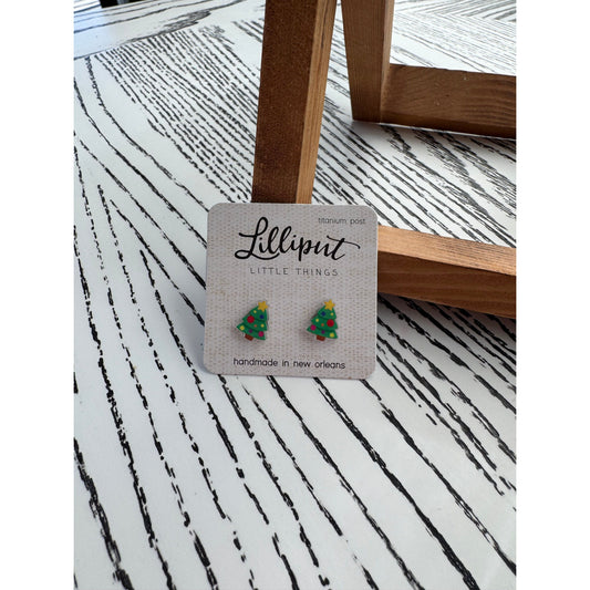 Christmas Tree Earrings