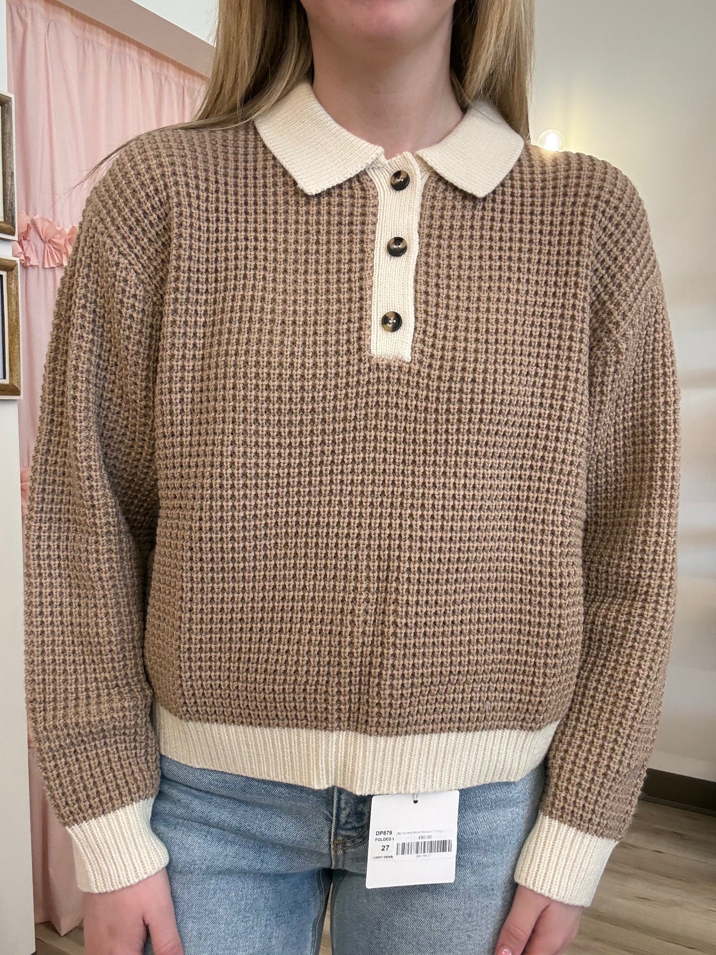 Ellis Waffle Polo