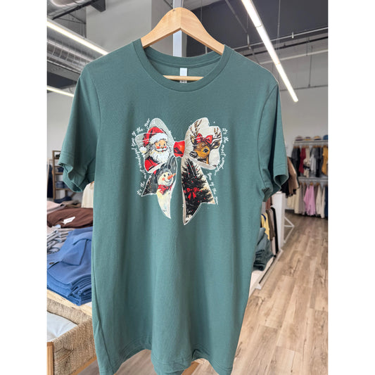 Holiday Bow Tee