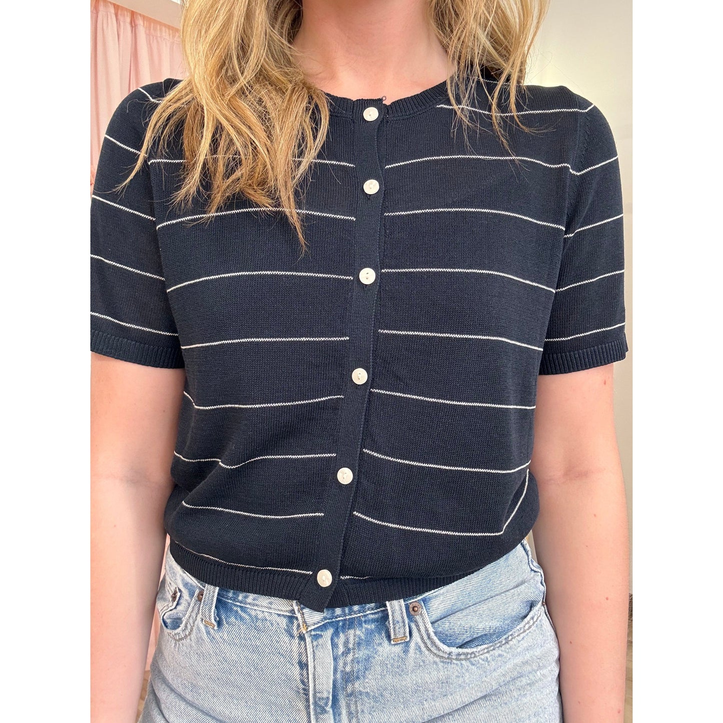 Newport Stripe Knit Cardigan
