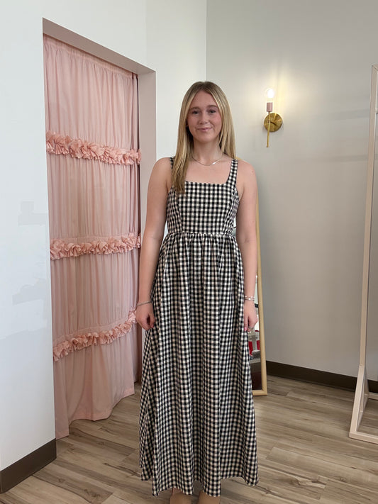 Sunday Stroll Gingham Dress