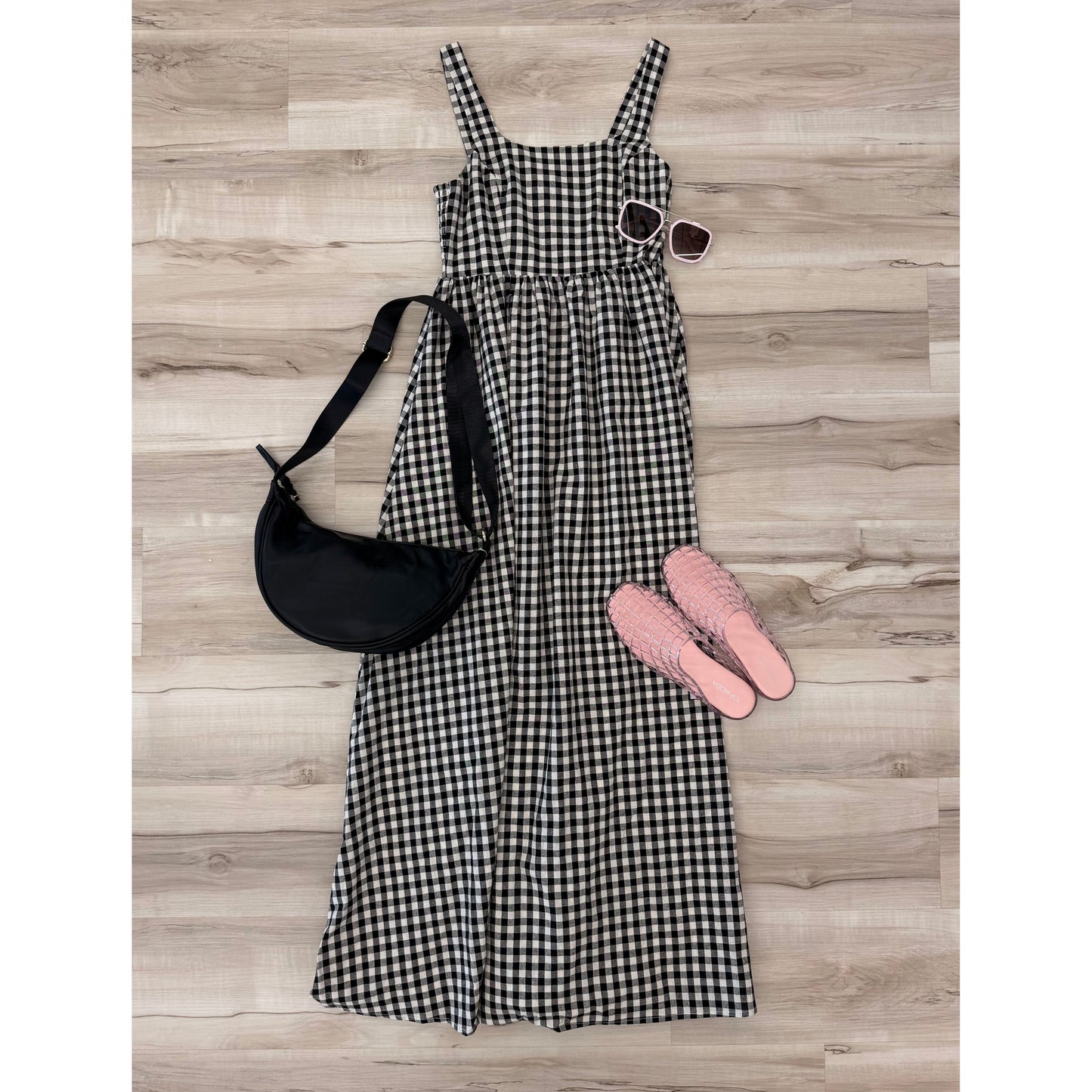 Sunday Stroll Gingham Dress