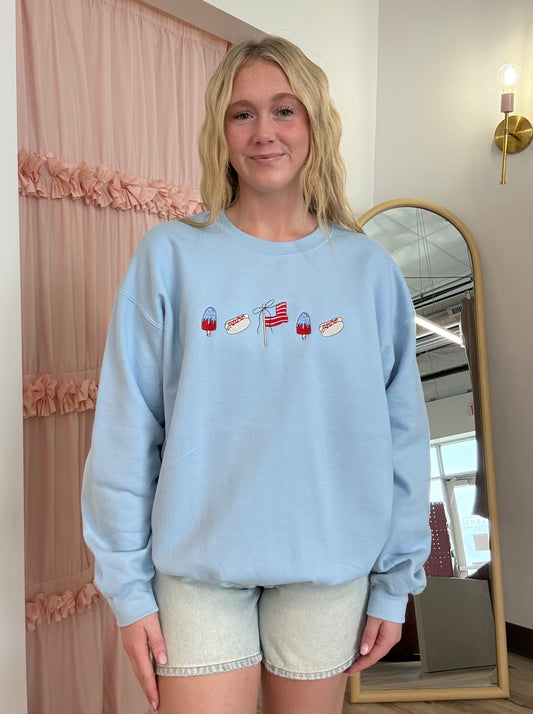 Stars, Stripes & Snacks Sweatshirt