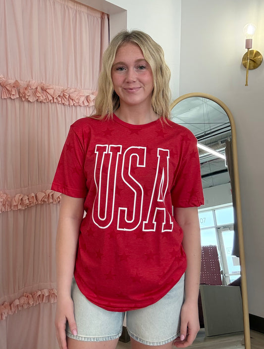 USA Star Tee
