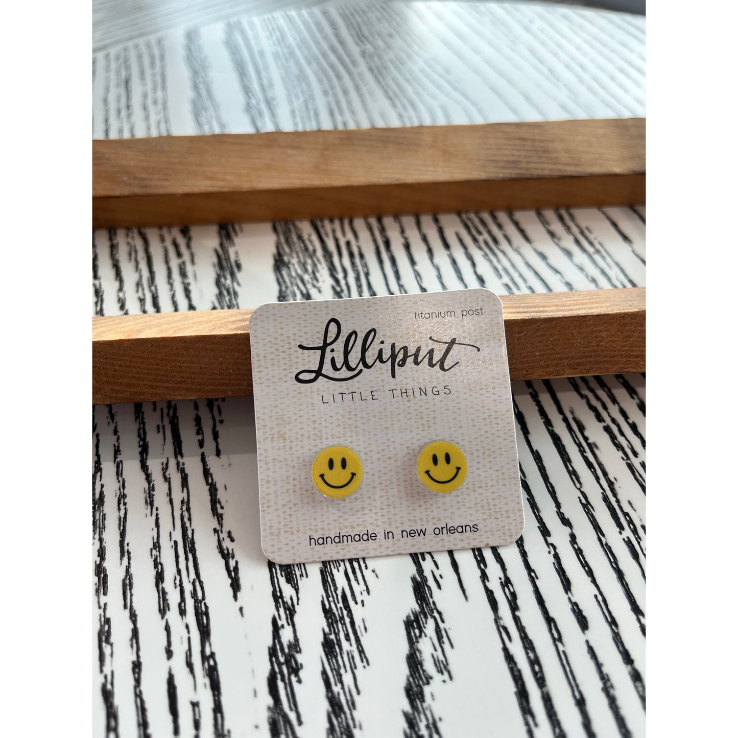 Smiley Face Earrings