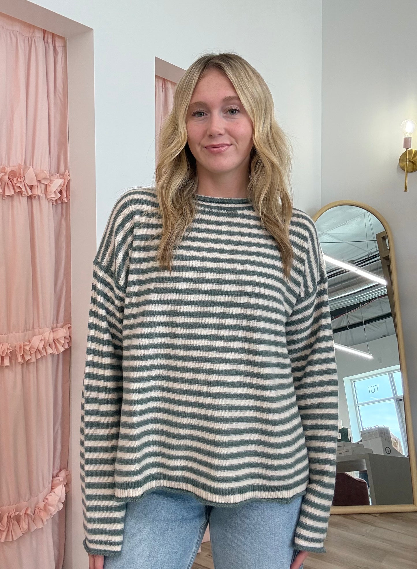 Stripe Wool Sweater