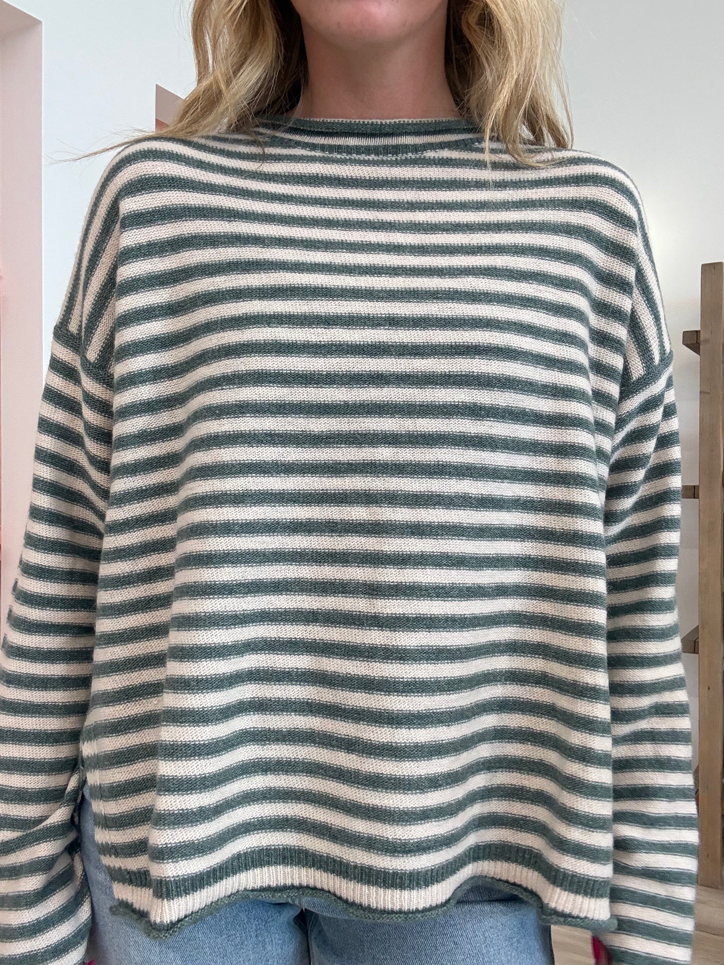 Stripe Wool Sweater