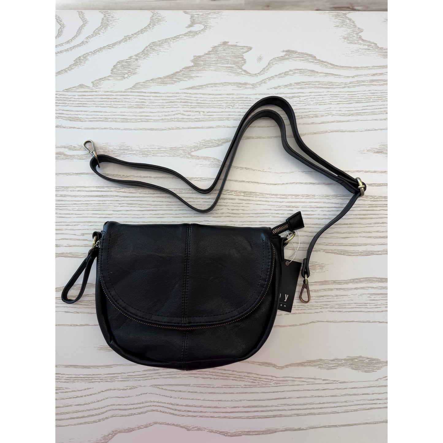Helene Small Saddle Crossbody