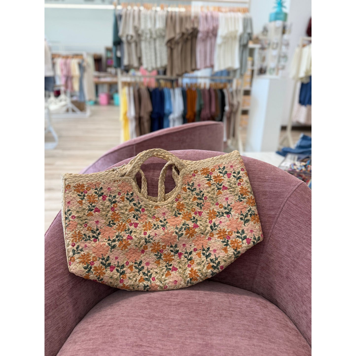 Daisies Jute Tote