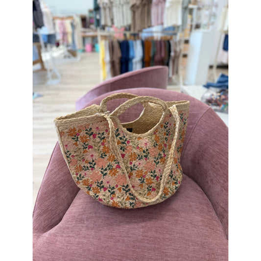 Daisies Jute Tote