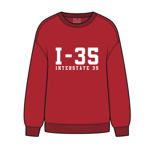 I-35 Corded Sweatshirt