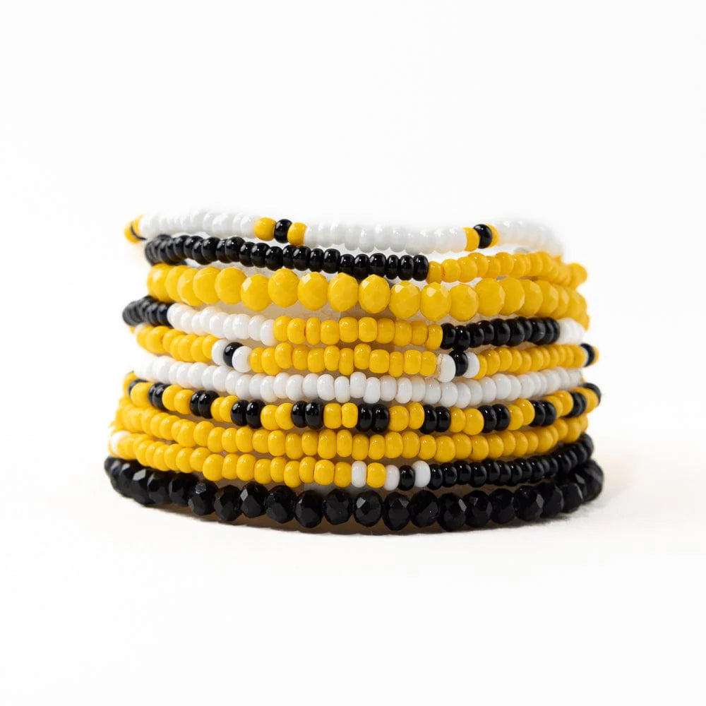 Ink + Alloy Game Day Stack Bracelets