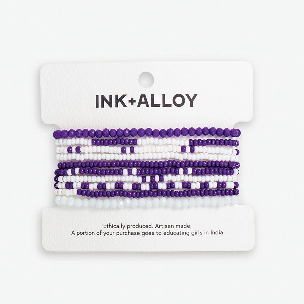 Ink + Alloy Game Day Stack Bracelets