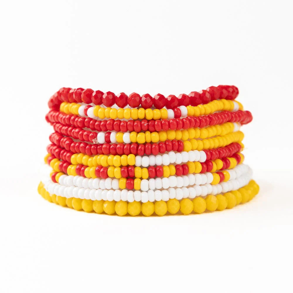 Ink + Alloy Game Day Stack Bracelets