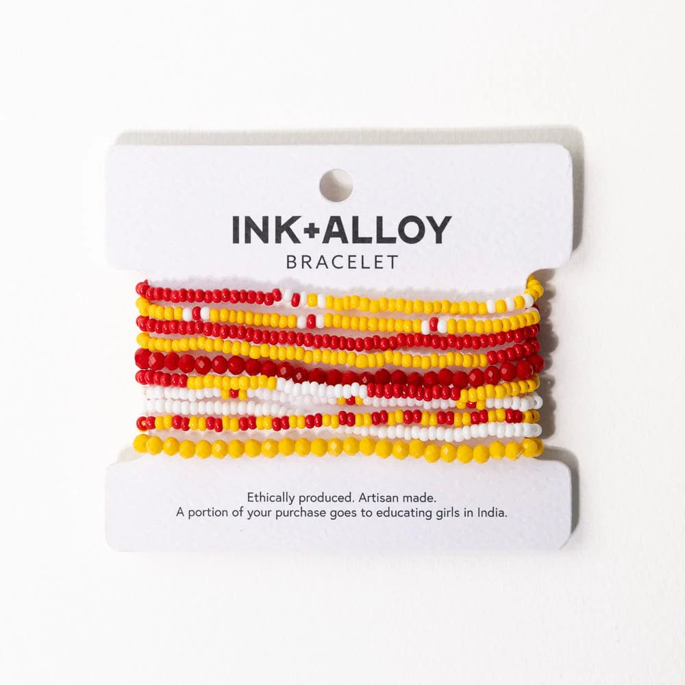 Ink + Alloy Game Day Stack Bracelets