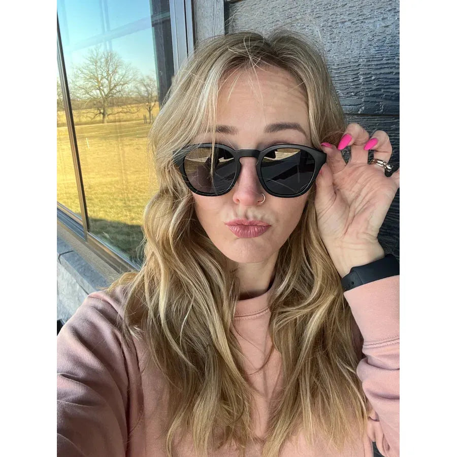 Kimber Matte Black Polarized Sunnies