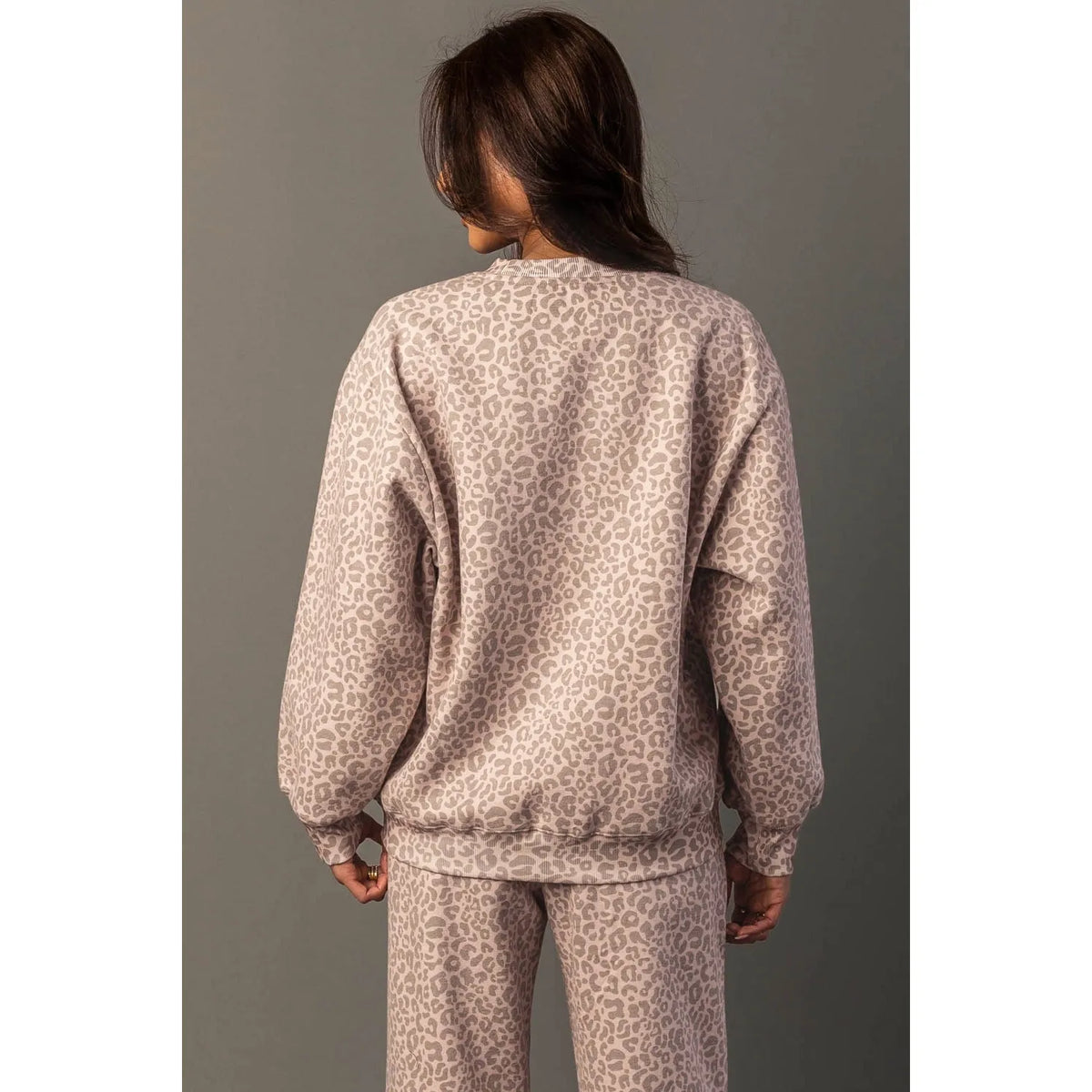 Blush Leopard Sweatpants