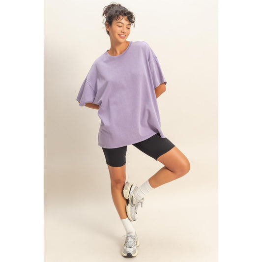 Oversized Mineral Wash T-Shirt