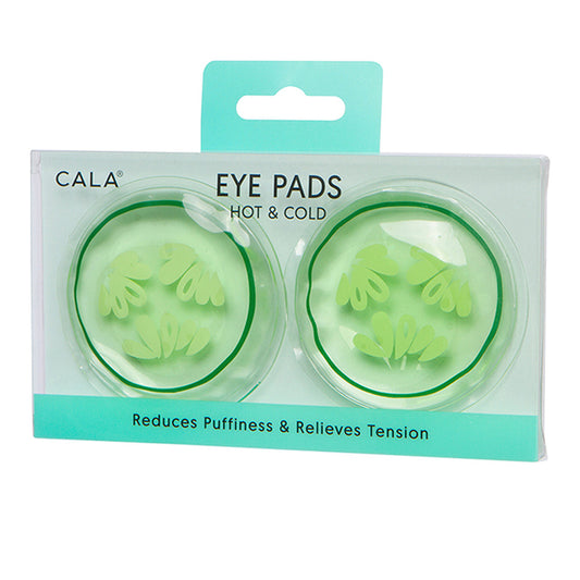 Pack of Cala eye pads with cucumber design on a white background