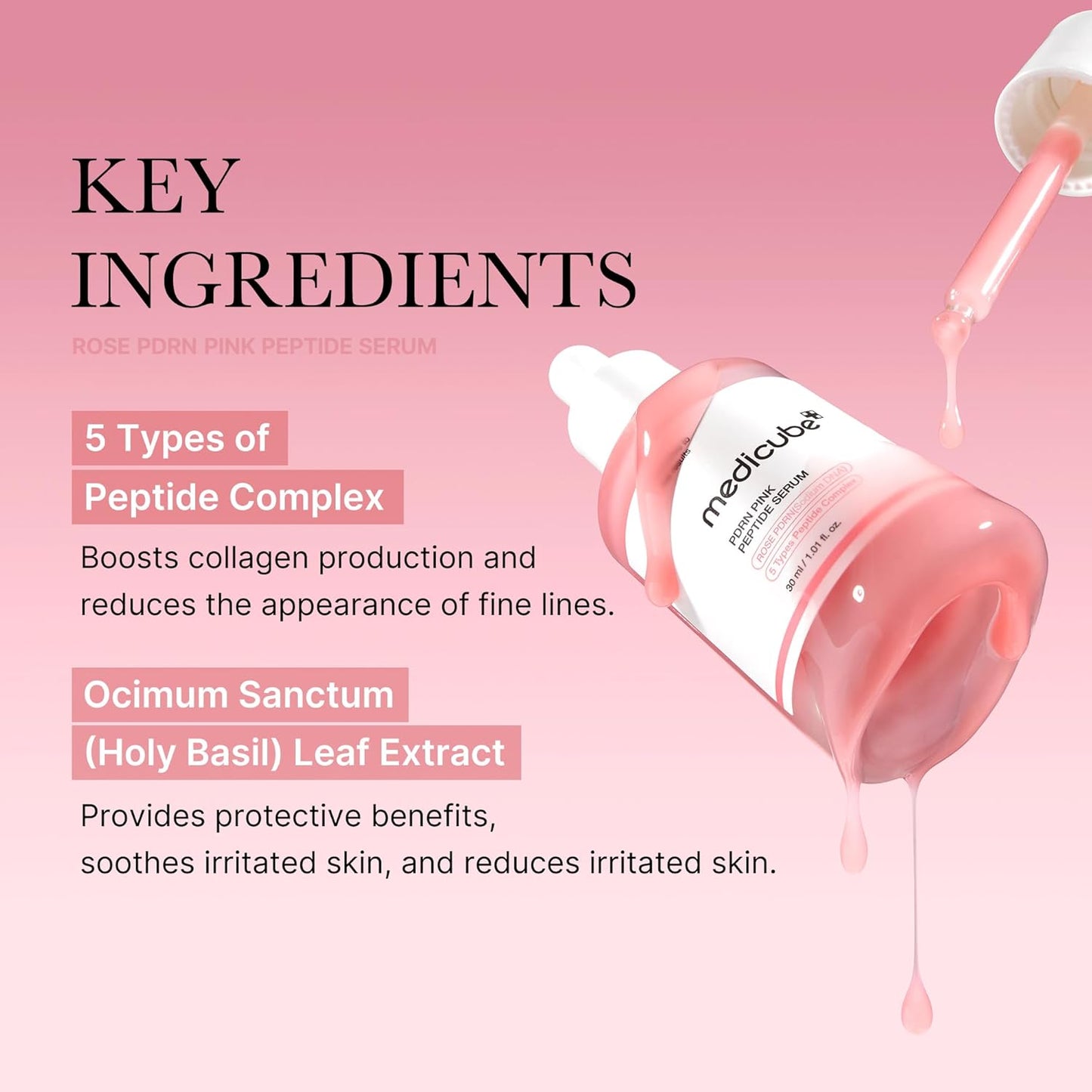 Medicube PDRN Pink Peptide Serum 30 ML