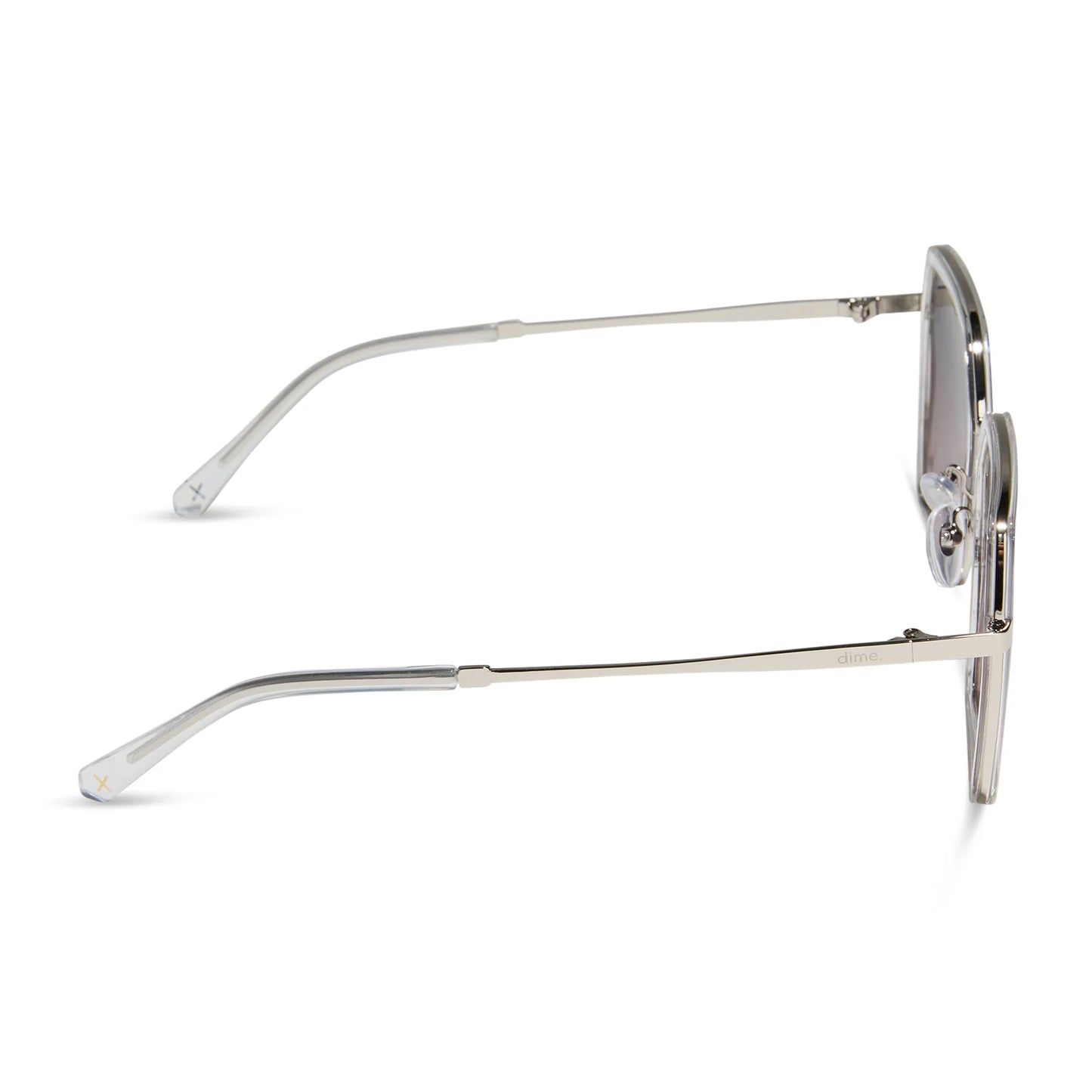 Alameda Silver Sunglasses by Dime Optics