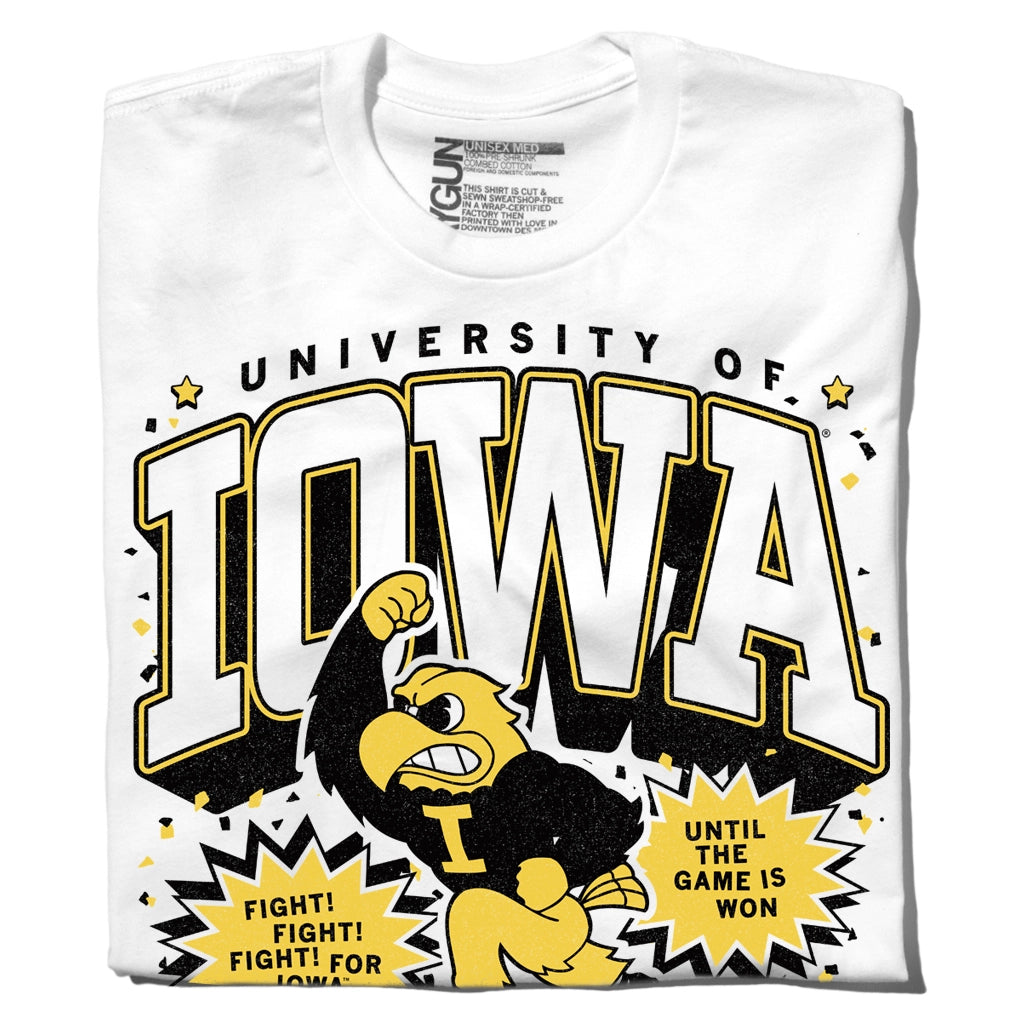University of Iowa Hawkeyes Graphic Tee