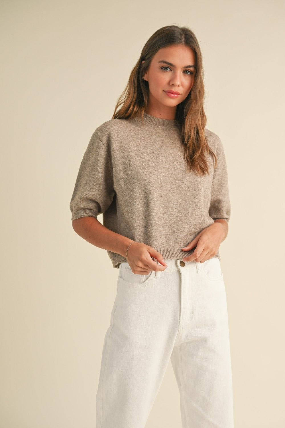 Marlow Short Sleeve Sweater