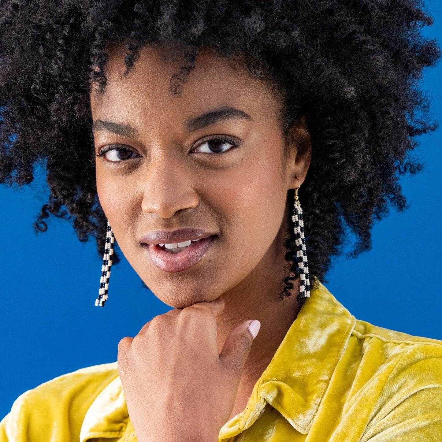 Ink + Alloy June Mini Fringe Earrings
