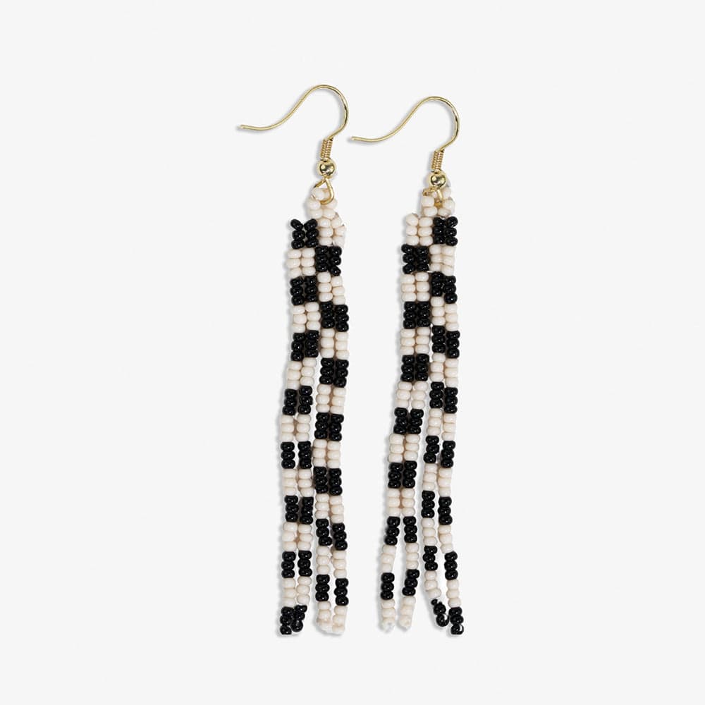 Ink + Alloy June Mini Fringe Earrings
