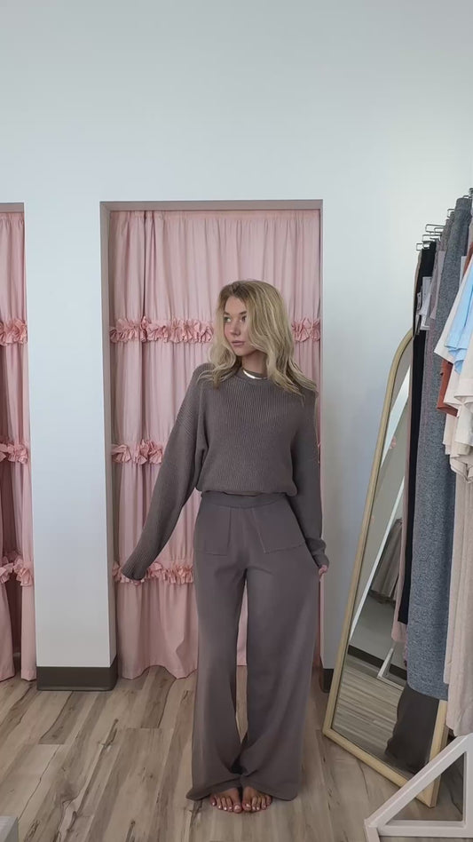 Basic Sweater Set