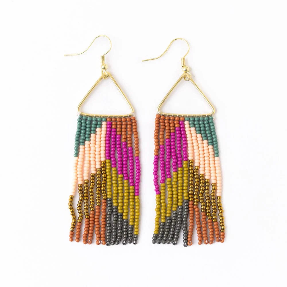 Ink + Alloy Whitney Rainbow Earrings