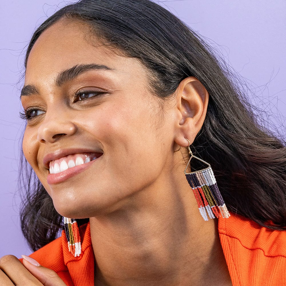 Ink + Alloy Whitney Rainbow Earrings