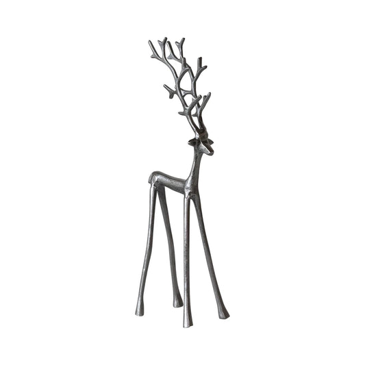 Black Aluminum Reindeer